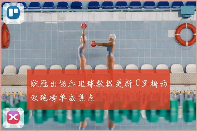 欧冠出场和进球数据更新 C罗梅西领跑榜单成焦点